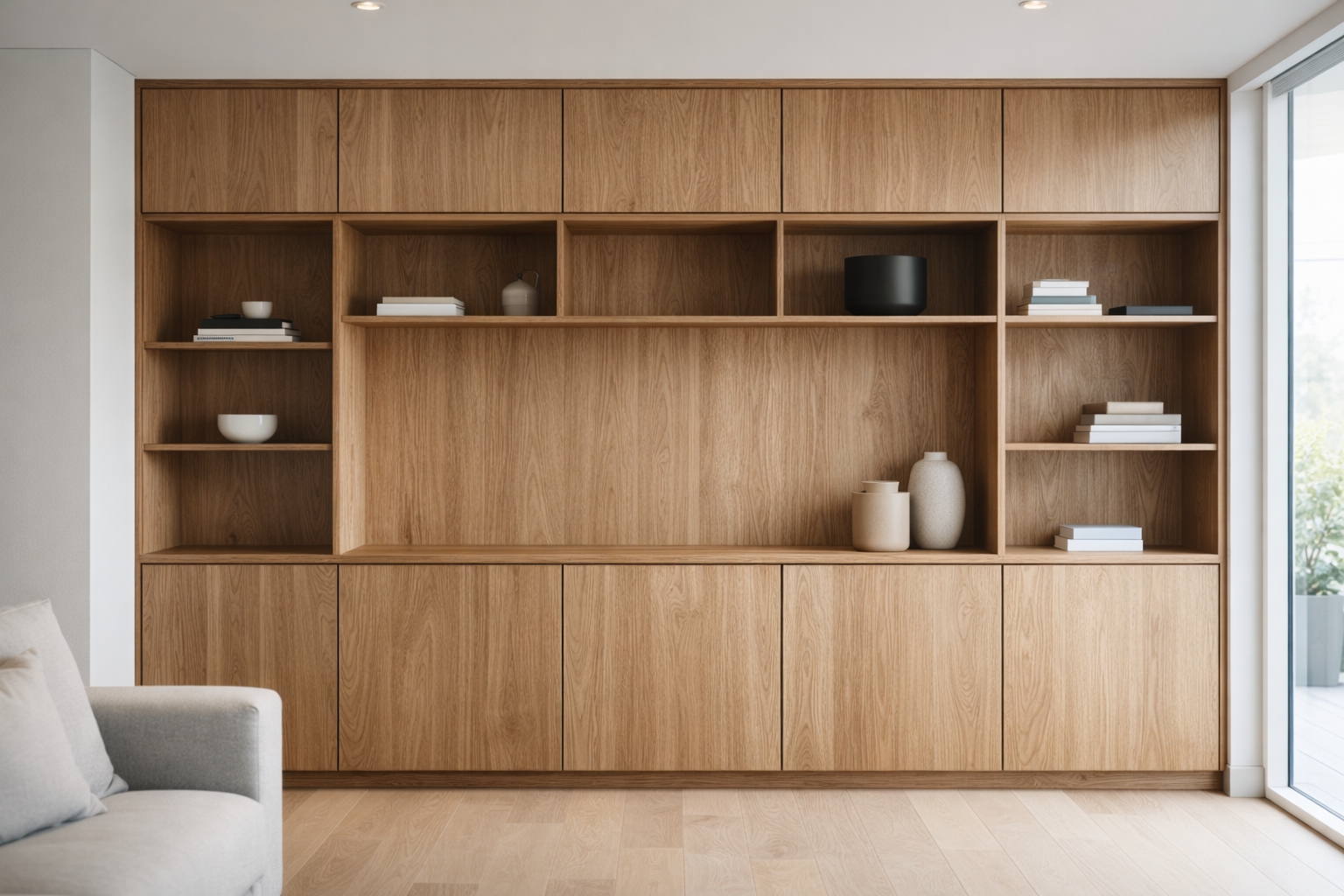 Houten interieur detail - maatwerk